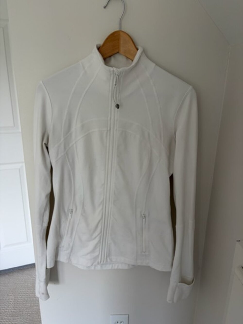 Lululemon Define Jacket – Size 8 – Luon - White